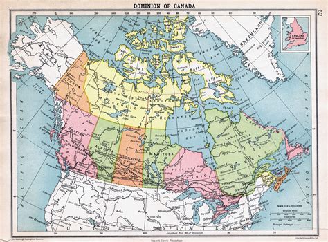 Map Of Canada With Provinces